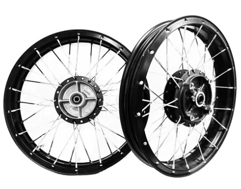 GANESHAのチューブレスホイール : バイクの横輪