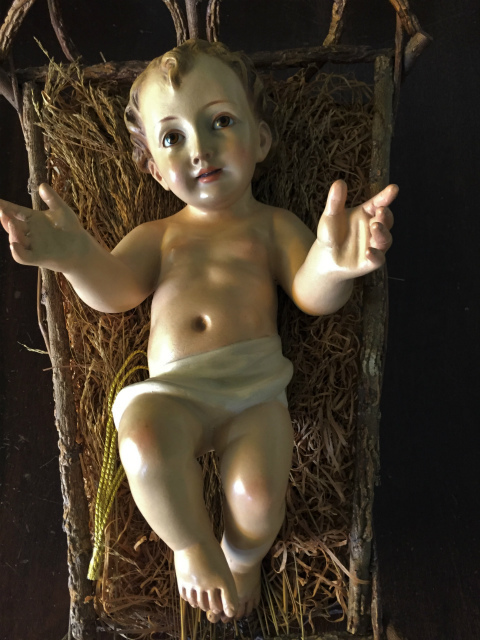 ガラスアイ 幼子イエス像8 値下げ : スペイン・バルセロナ