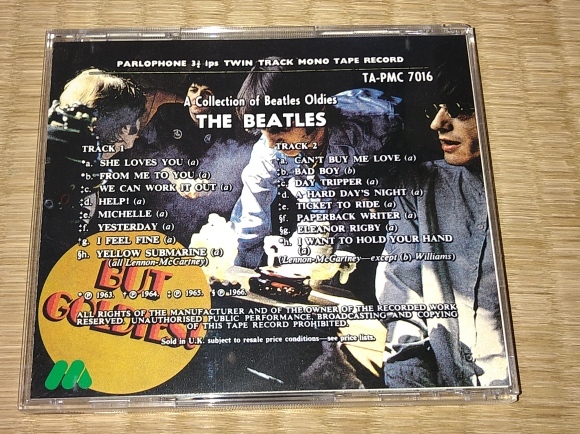 THE BEATLES / A collection of Beatles Oldies 3 1/4 I.P.S TWIN