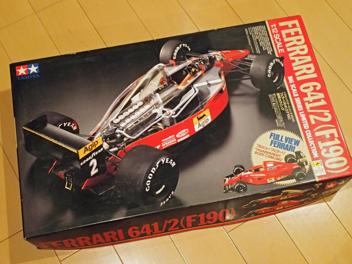 プラモ製作記 9 フェラーリ F190 641/2 1/12 タミヤ : 小生の備忘録