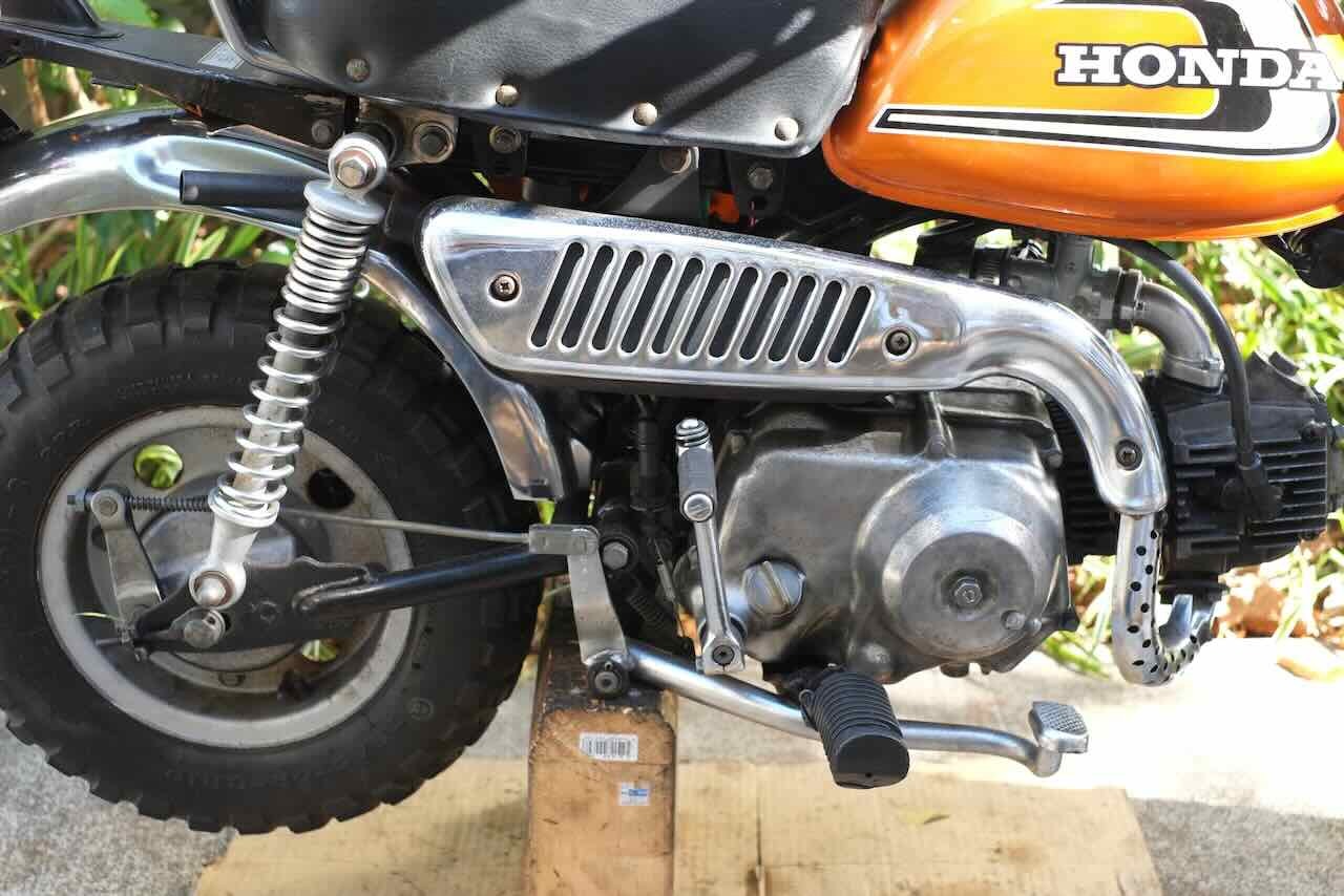 12月4日 4L モンキー マフラー交換 宮ヶ瀬までランチ走り