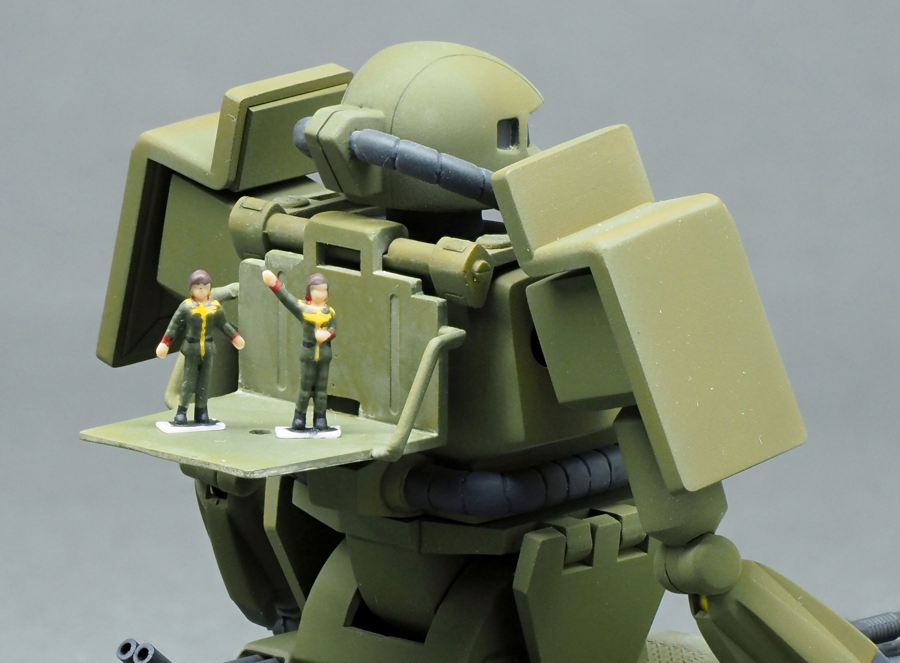1/144 MSV MS-06V ザクタンク 旧作再生 完成品 : DNF