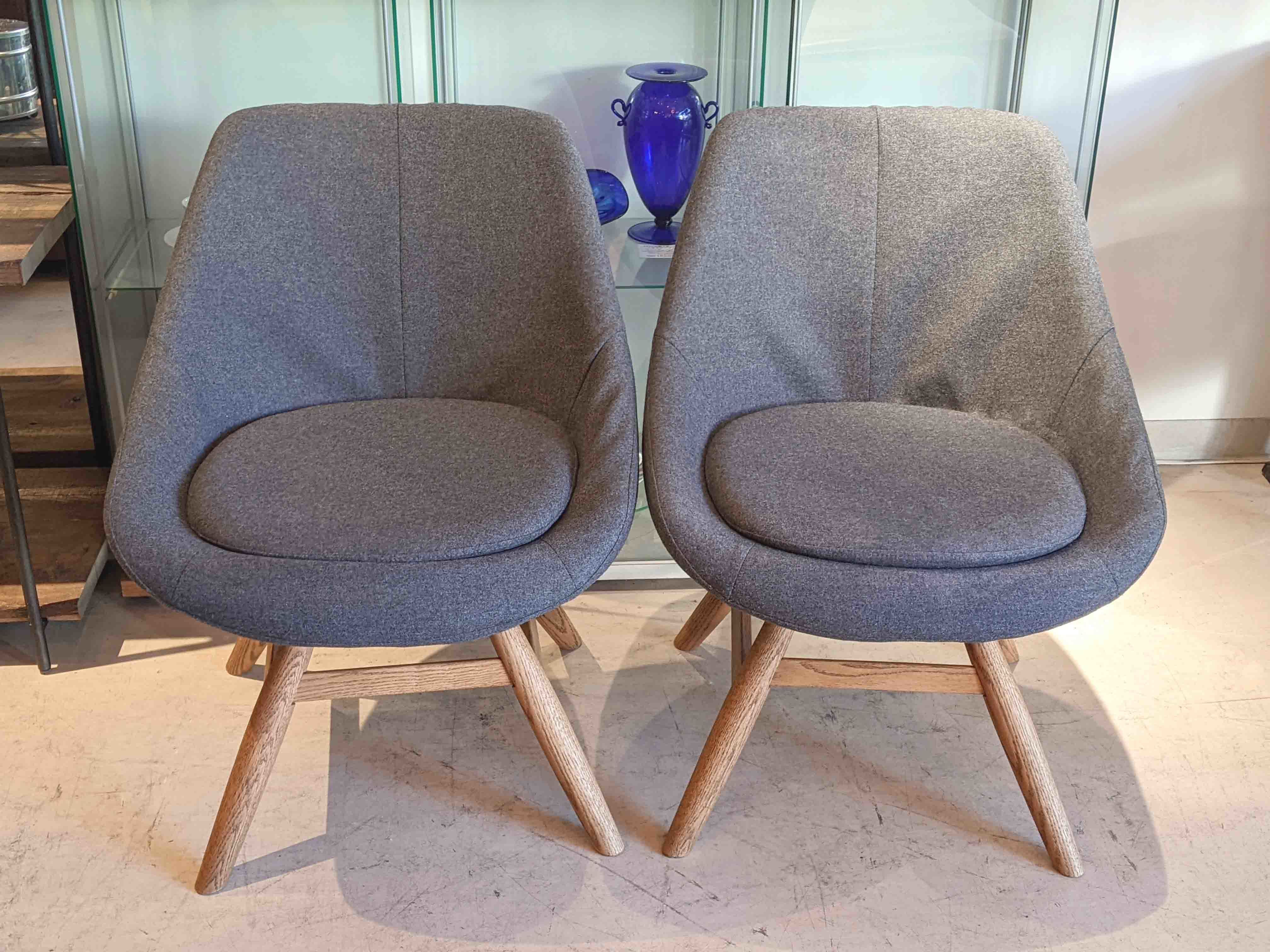 MOMO natural/モモナチュラル】M-ROUND CHAIR EM COVERING / モールド