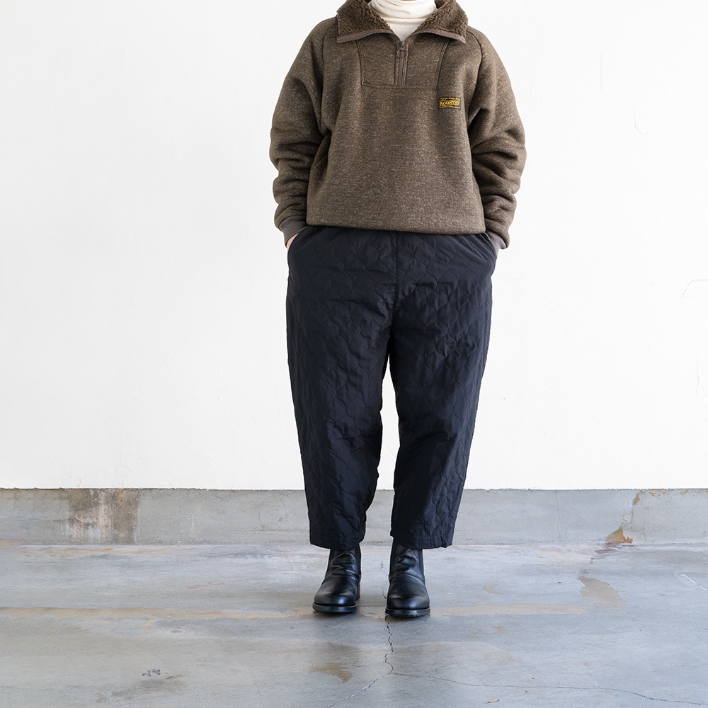 KAPITAL][キャピタル][ボアフリースZIPアルペンプルオーバー