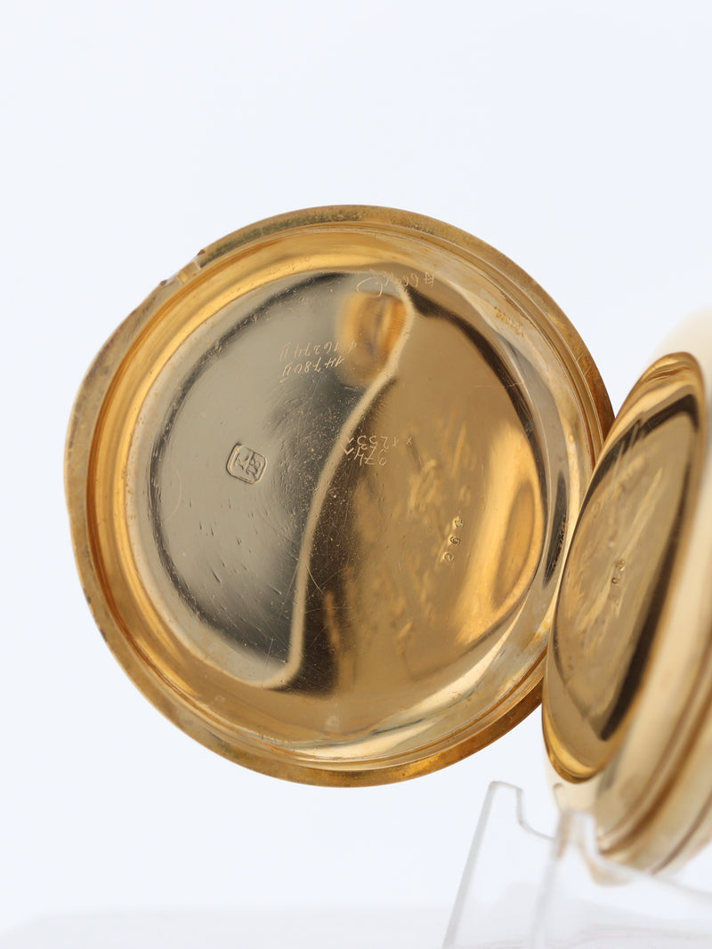 38859: A. Lange & Sohne Dresden Germany 18k Yellow Gold