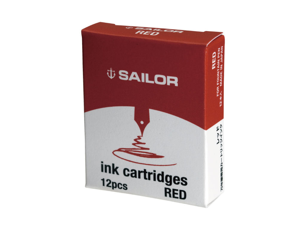 セーラー万年筆カートリッジインク 12本入 – 文化堂 │ Pentonote