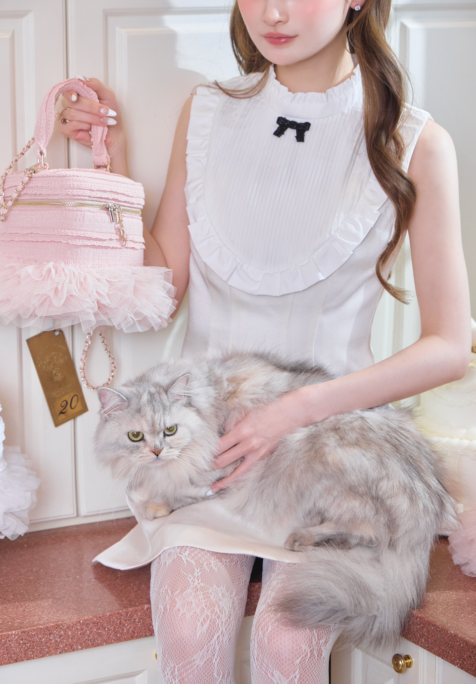 MINETTE HOLIDAY CAKE VANITY BAG【残りわずか】