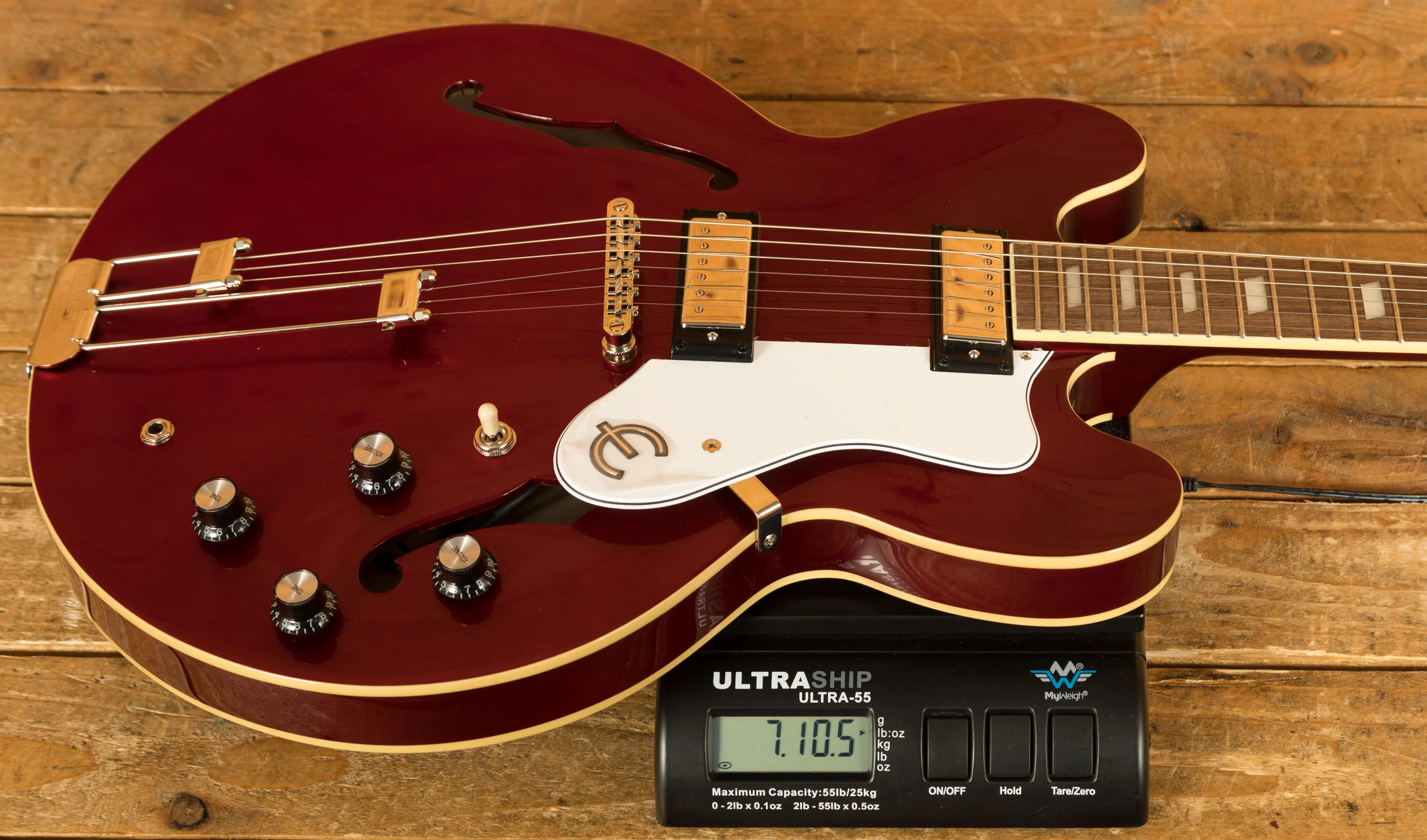 Epiphone Riviera | Sparkling Burgundy