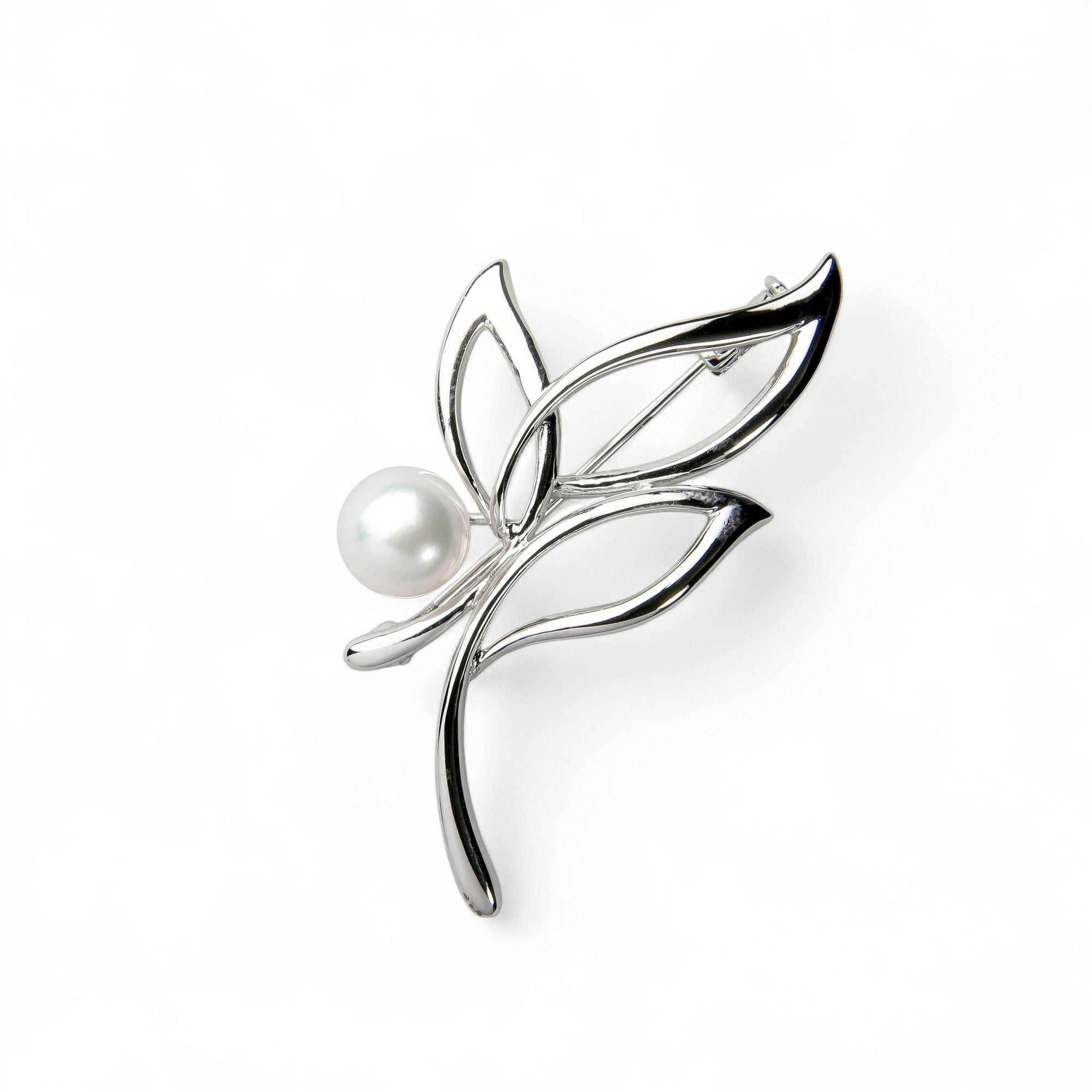 WEB限定】《母の日父の日・敬老の日に》あこや真珠 ブローチ