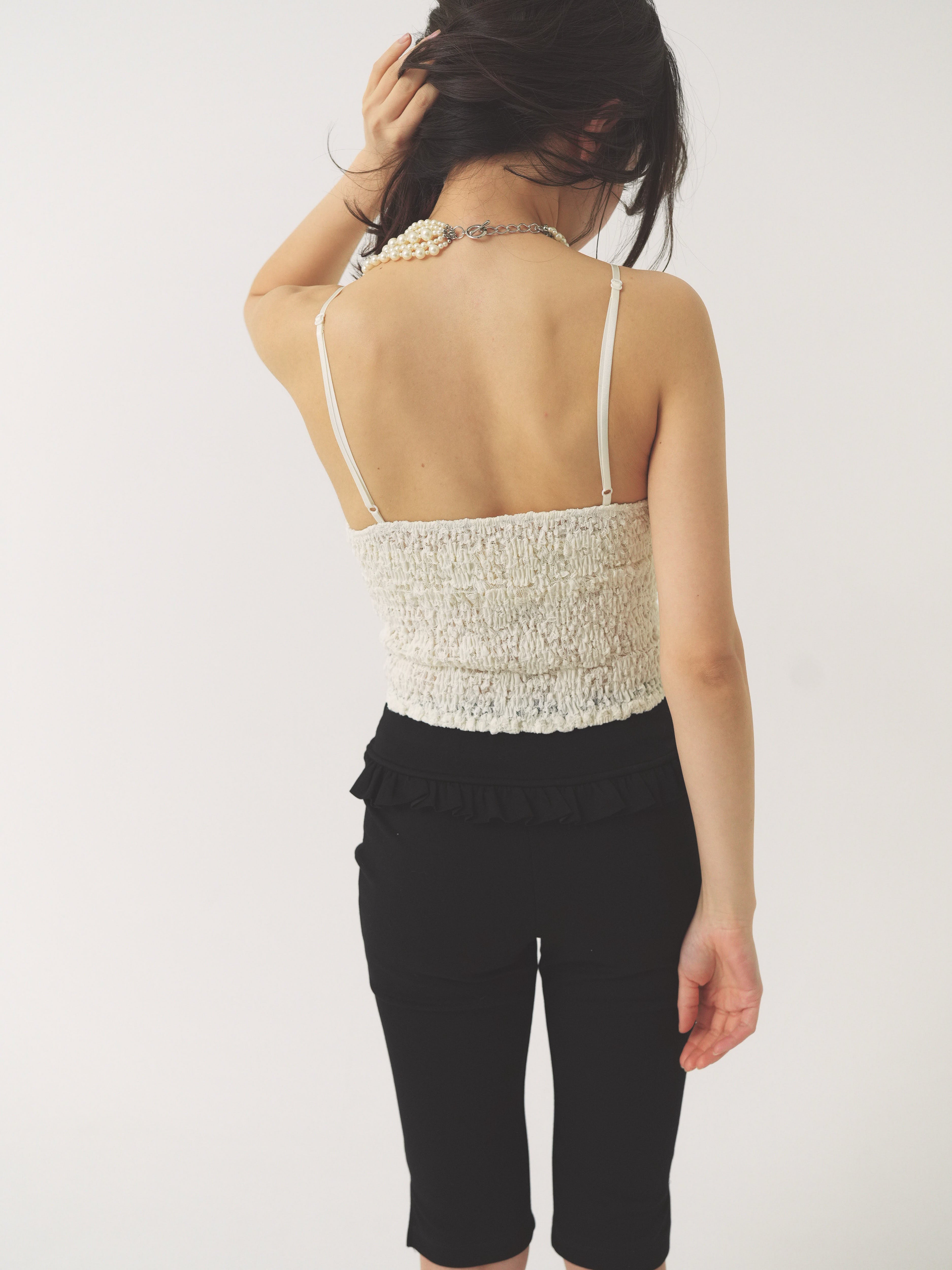 lace corset camisole｜PELLICULE | ぺリキュール