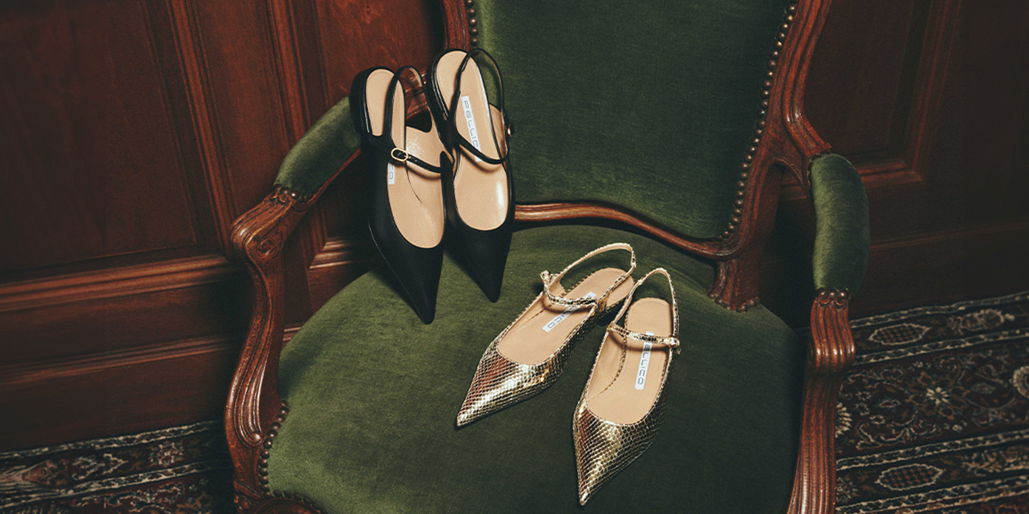 Back Sling Pumps “CUORE” | PELLICO｜ペリーコ