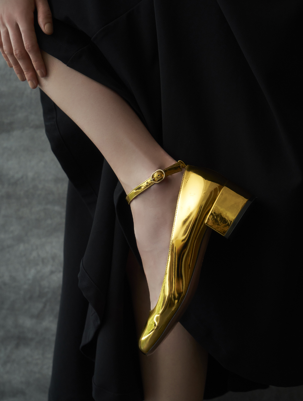 FATA Gold Mirror Pumps | PELLICO｜ペリーコ