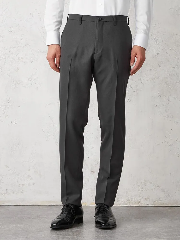 M．グレー リントラ加工スラックス カルゼ ブラック/グレー | P.S.FA