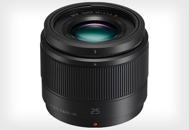 Panasonic Unveils the Lumix G 25mm f/1.7 and New Matte Black Color