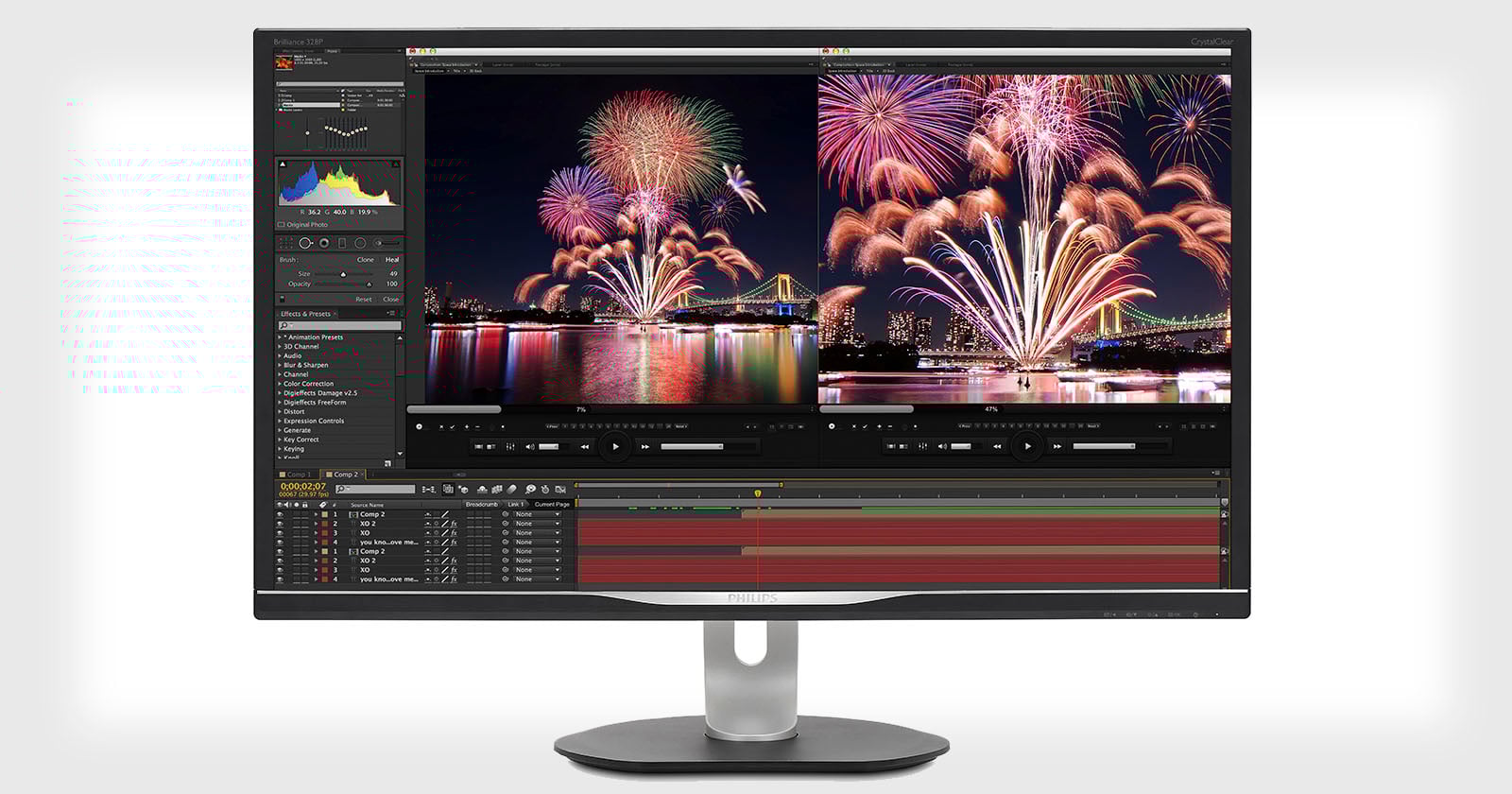 This 32-Inch Philips Display with 99% Adobe RGB and HDR is Only