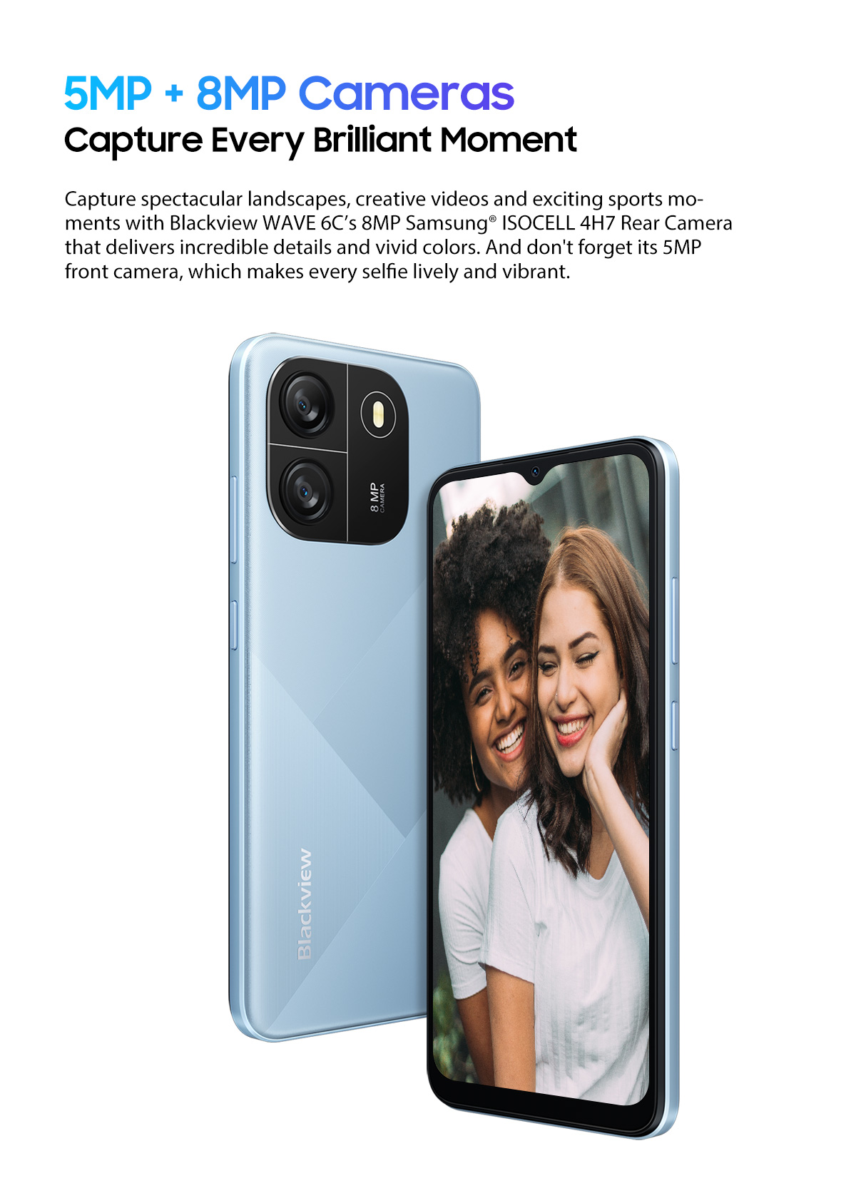 Blackview WAVE 6C 4G Smartphone 4GB+32GB 6.52