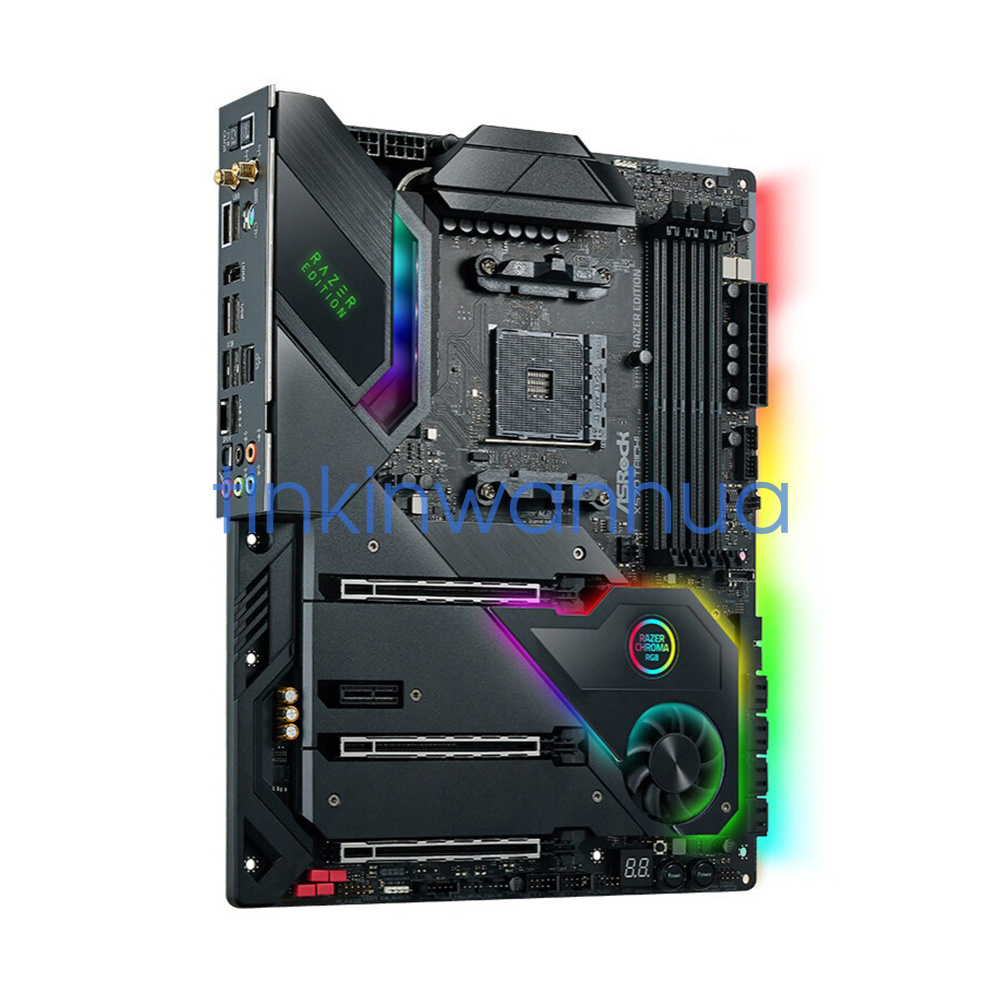 For ASRock X570 Taichi RAZER EDITION Socket AM4 DDR4 3×M.2 ATX