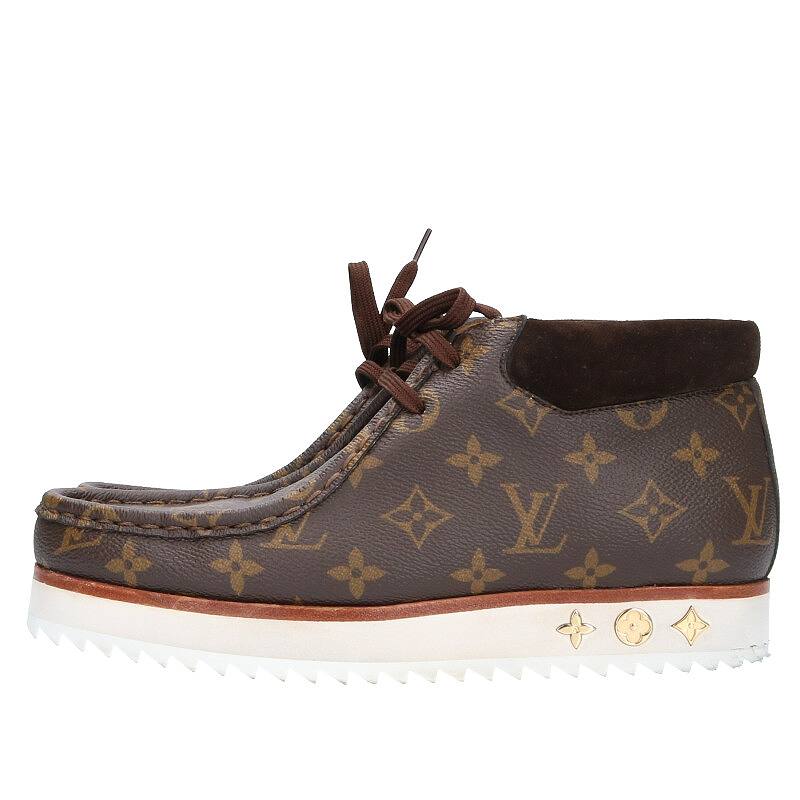 ルイ・ヴィトン「LV コージー・ライン ブーツ - モノグラム・デニム