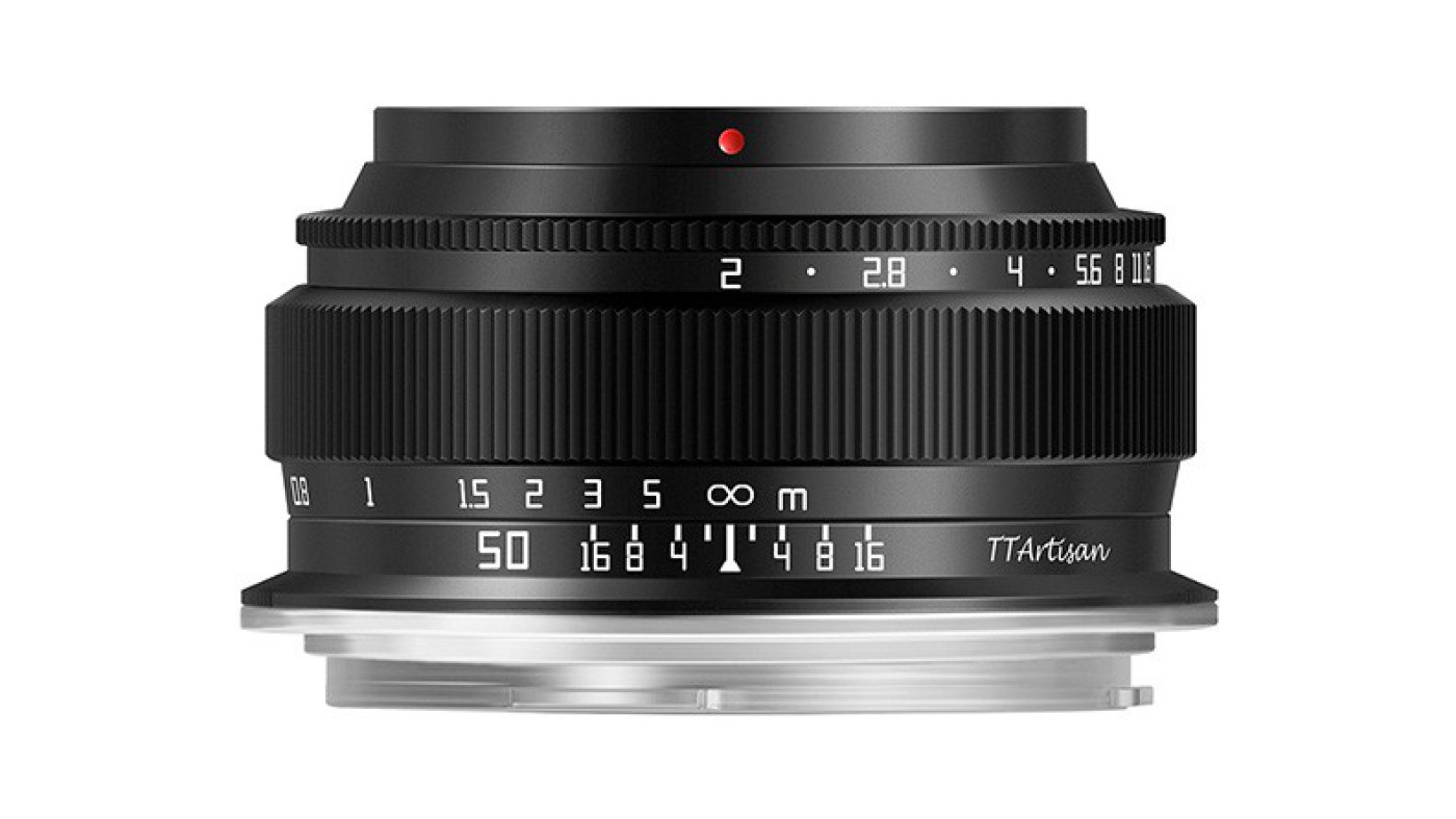 焦点工房、フルサイズ対応の小型レンズ「銘匠光学 TTArtisan 50mm f/2