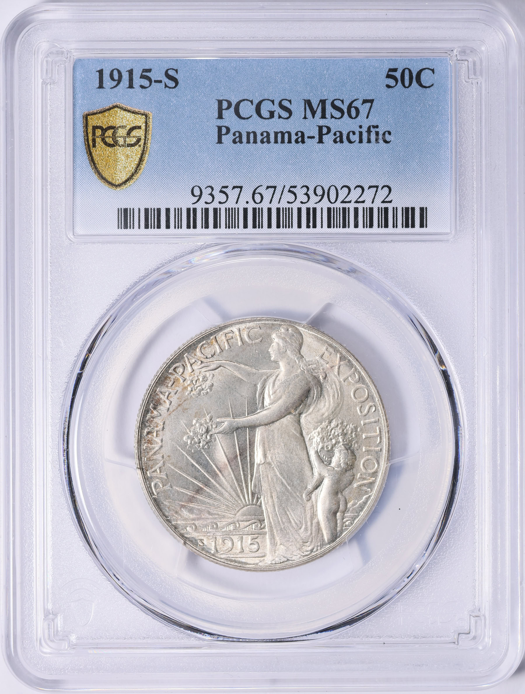 1915-S Panama-Pacific Exposition Half Dollar PCGS MS-67 (Item
