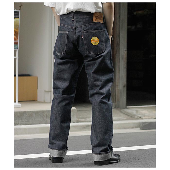 ドゥニーム DENIME 1954モデル 5ポケット デニムパンツ 茶綿混