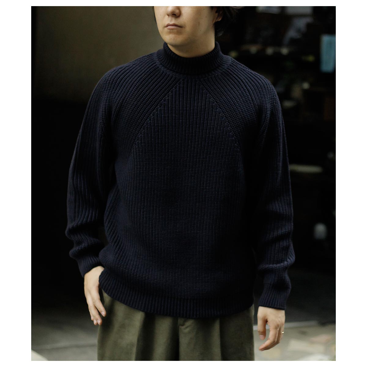 40% ポイント還元!! バトナー BATONER シグネチャー タートルネック