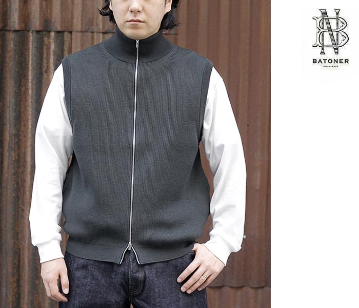 バトナー BATONER スーパー ハイツイスト ウール ドライバーズベスト