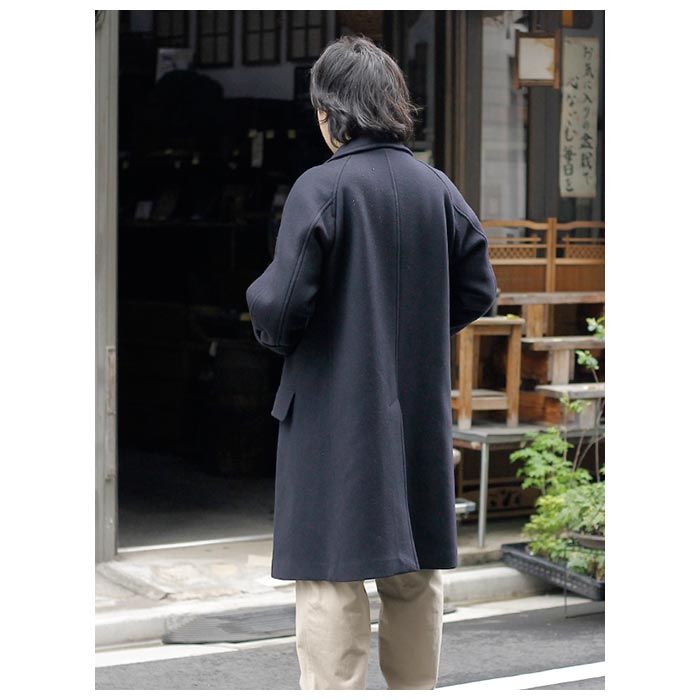 SCYE サイ ウール カシミヤ メルトン ダブル オーバーコート Wool