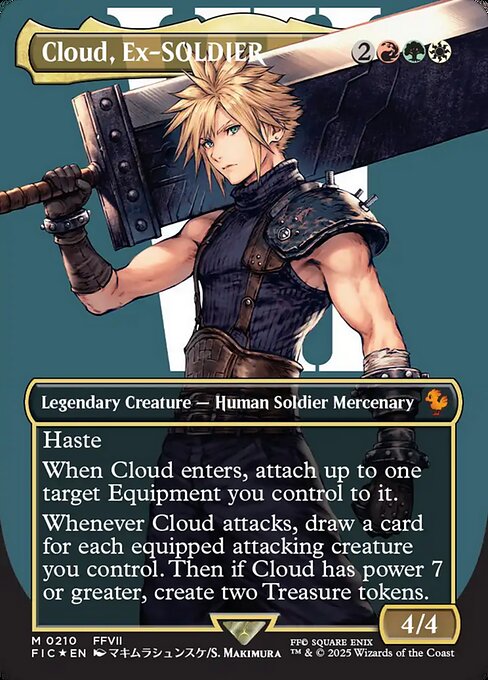カード詳細：Cloud, Ex-SOLDIER