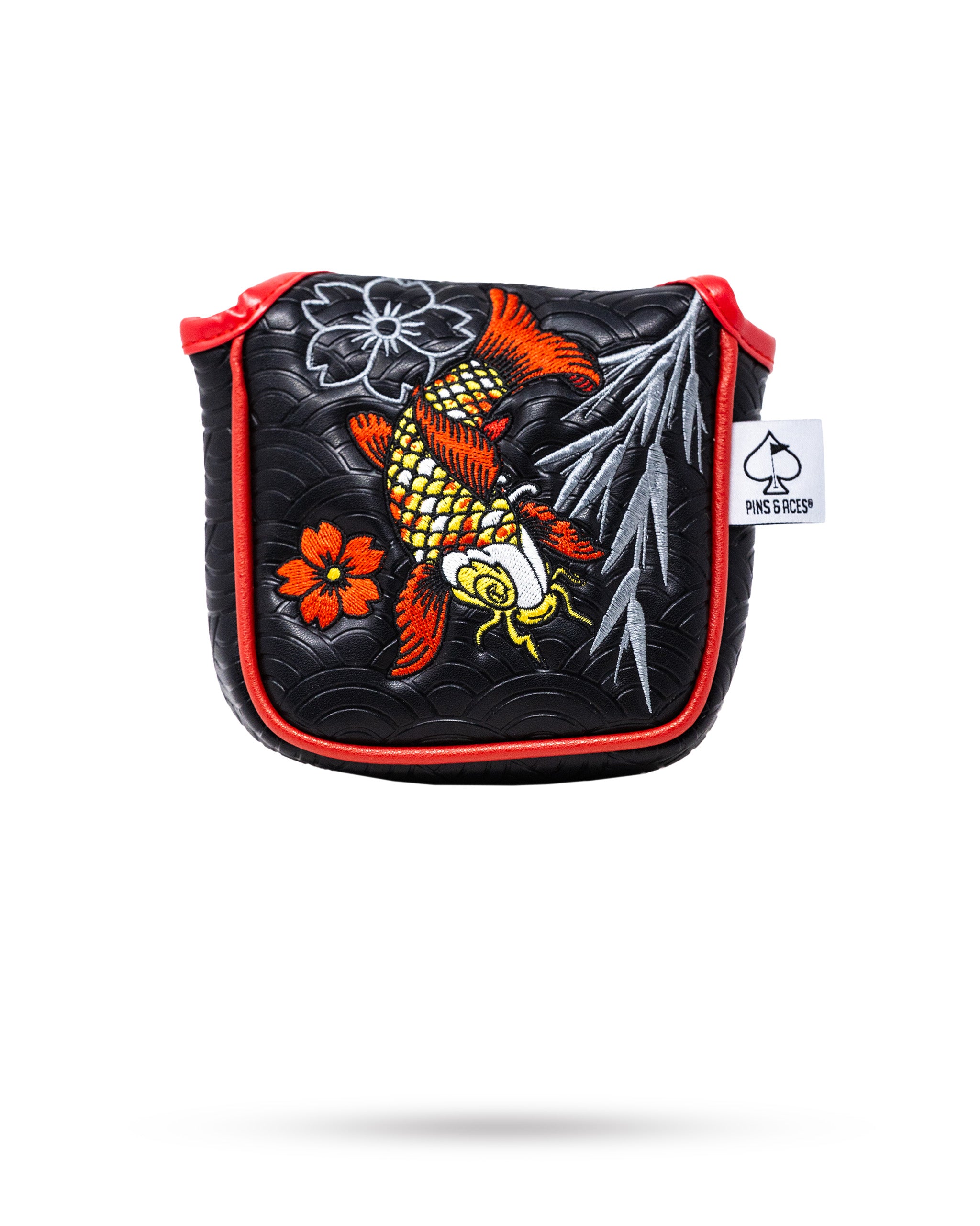 Pins & Aces Koi Flow Putter Cover - Stand out on the course!