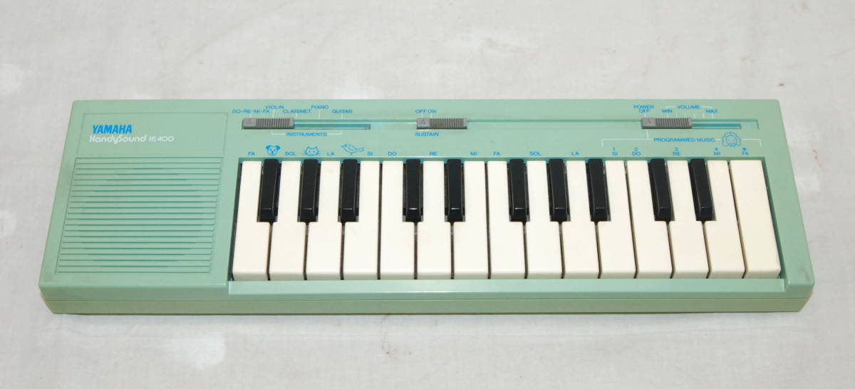 Yamaha HandySound mini keyboards with built-in games [Vintage