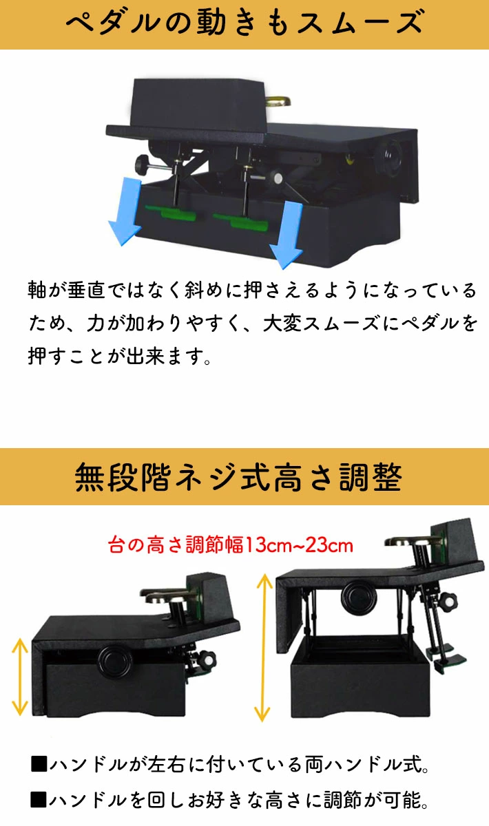 ピアノ補助ペダルAX-100α｜テレマン楽器（楽器PLAZA）：様々なピアノ