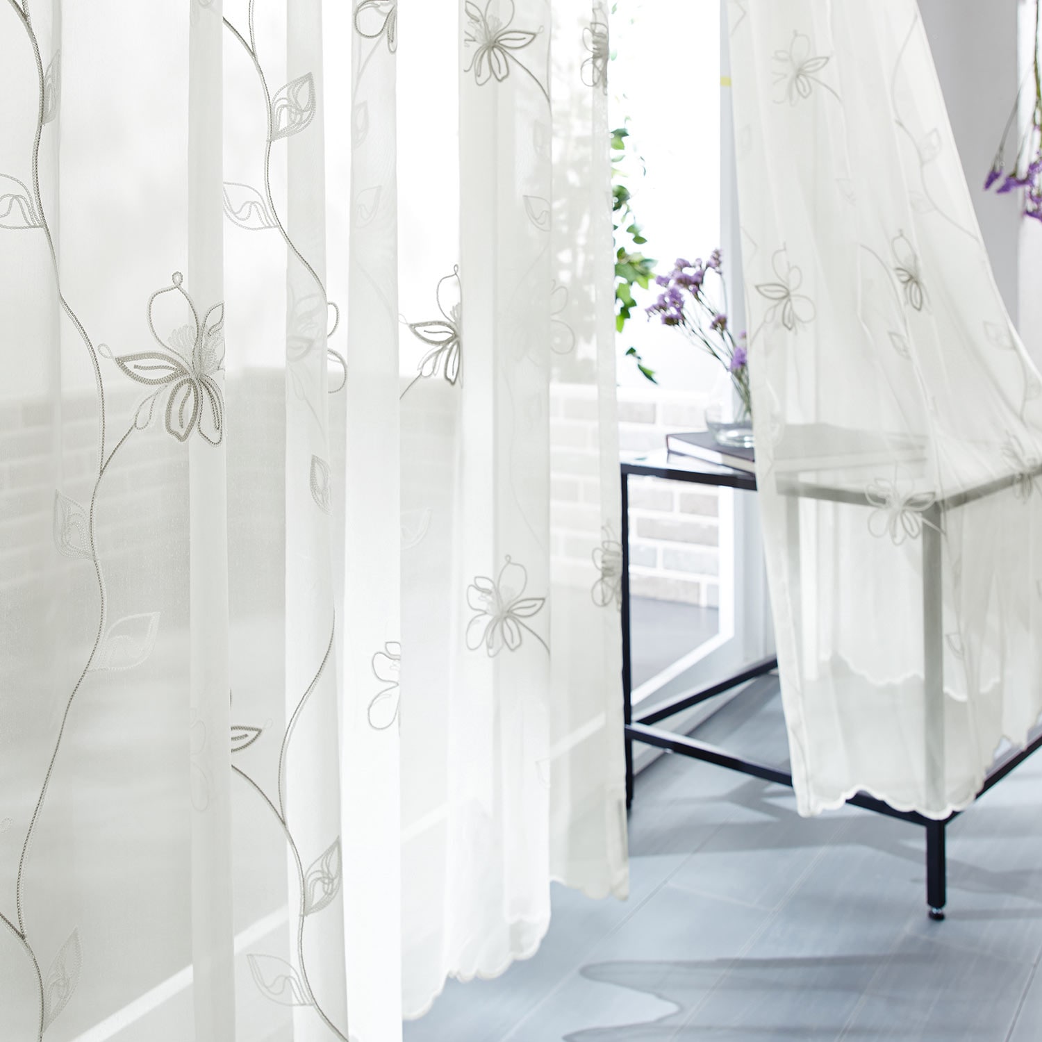 99サイズ】 やわらかボイル生地のチェーンステッチトルコ刺繍レース