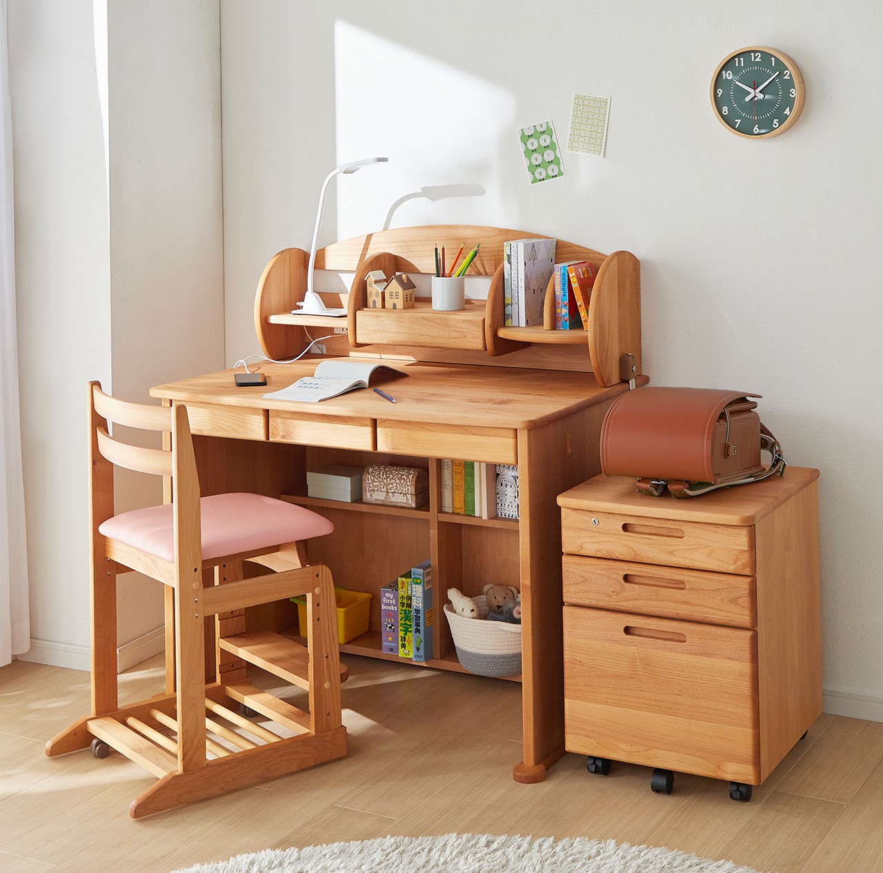 オーガニック】【堀田木工所】学習机 文机 アレンジ机 オーガニック