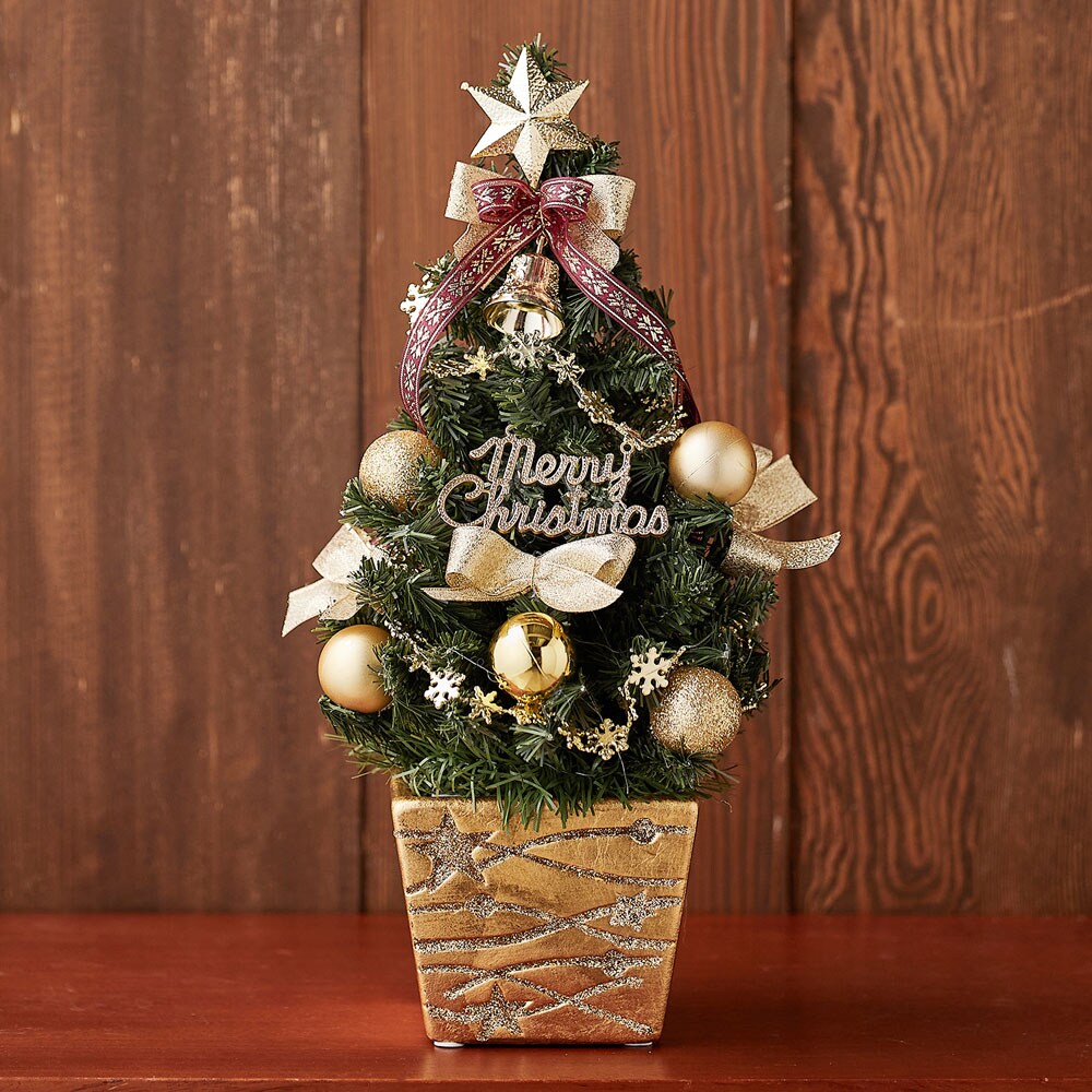 クリスマス】華やかな陶器ツリー ＜高さ約35cm＞｜通販のベルメゾンネット