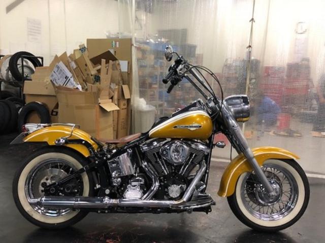 ハーレーダビッドソン エボソフテイル 前後サスペンション