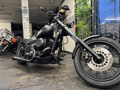 ワンオフマフラー ドラッグスターフルカスタム マフラーリメイクハート