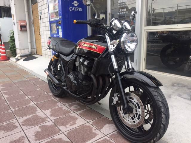 カワサキ ZRX400－II モリワキショート管マフラー