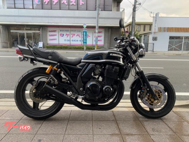 カワサキ ZRX400 2仕様 ショート管マフラー タンデムグリップ