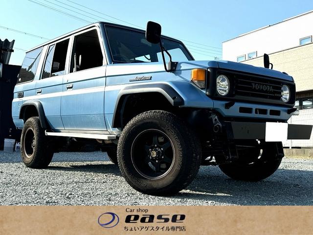 トヨタ ランドクルーザー70 ZX HZJ77HV改 リフトアップ緩衝