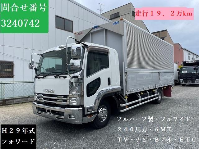 いすゞ フォワード 日本フルハーフ製アルミウイング フルワイド 240
