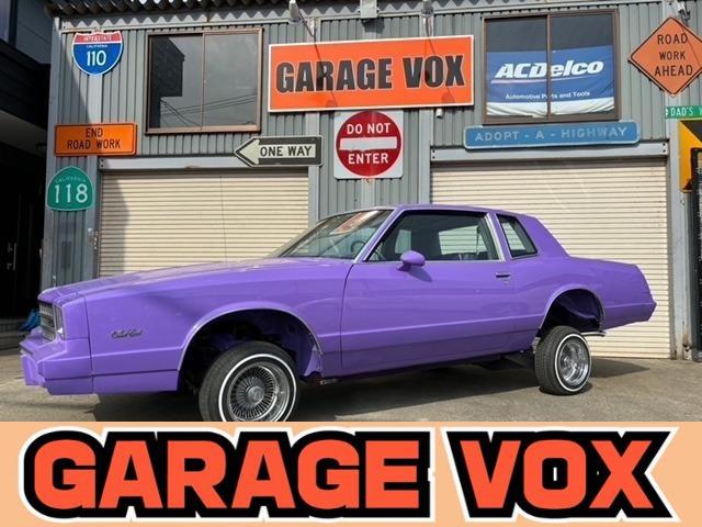 シボレー シボレーモンテカルロ ローライダー ハイドロ 2ポンプ6