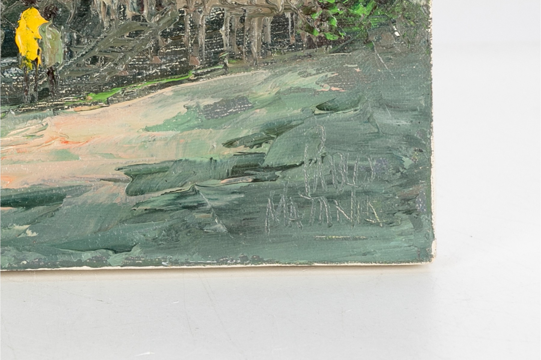 Pablo Matania (Brazil, B. 1936) Oil On Canvas - Unframed #152796