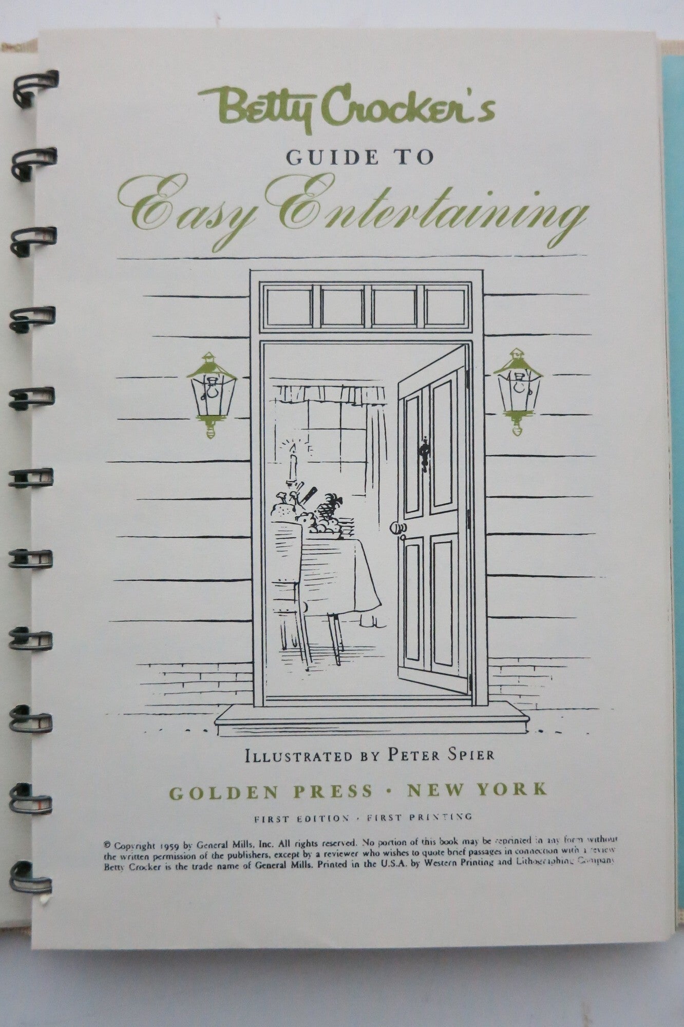 BETTY CROCKER'S GUIDE TO EASY ENTERTAINING by Crocker, Betty