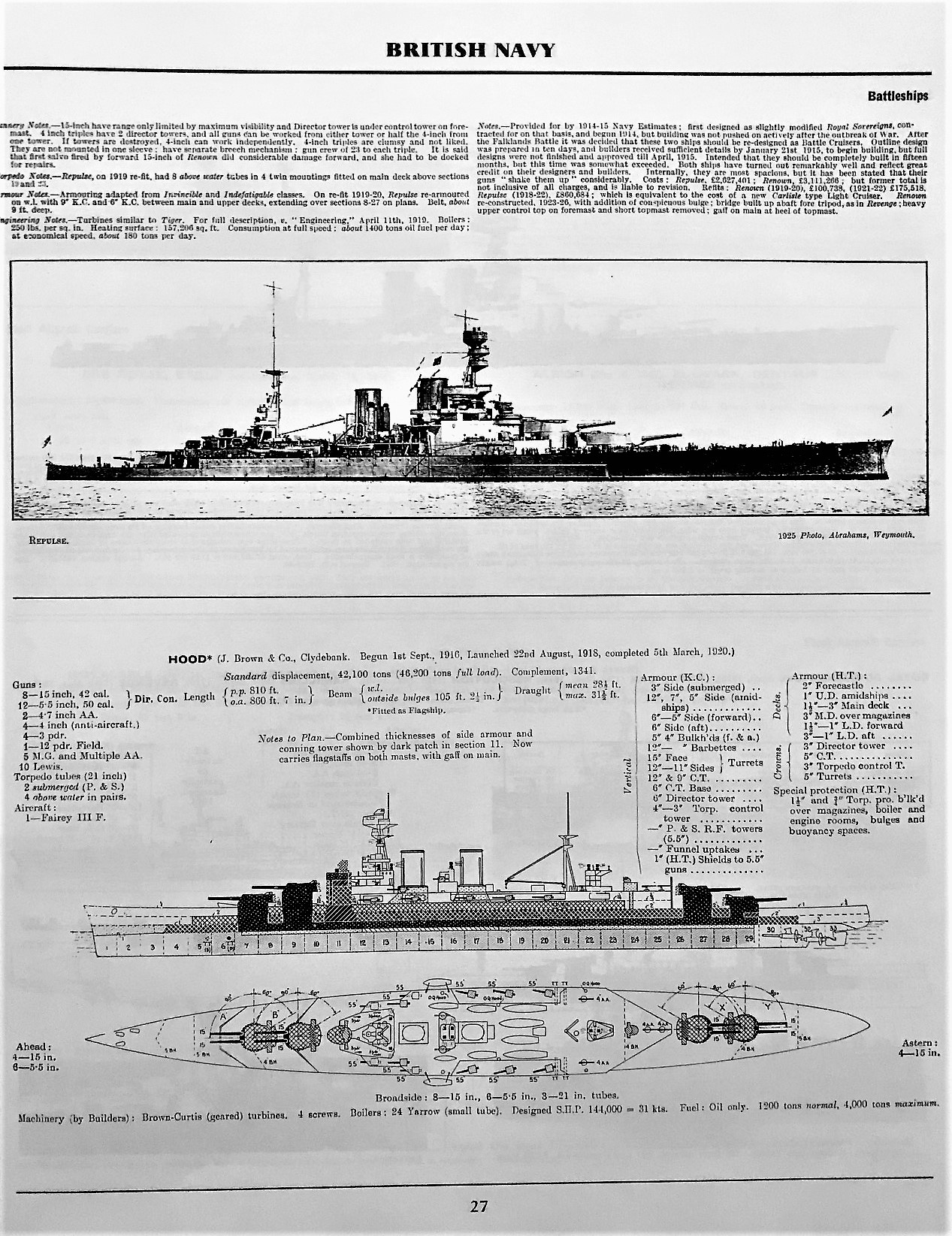 Jane's Fighting Ships of World War II by Antony Preston: Very Good