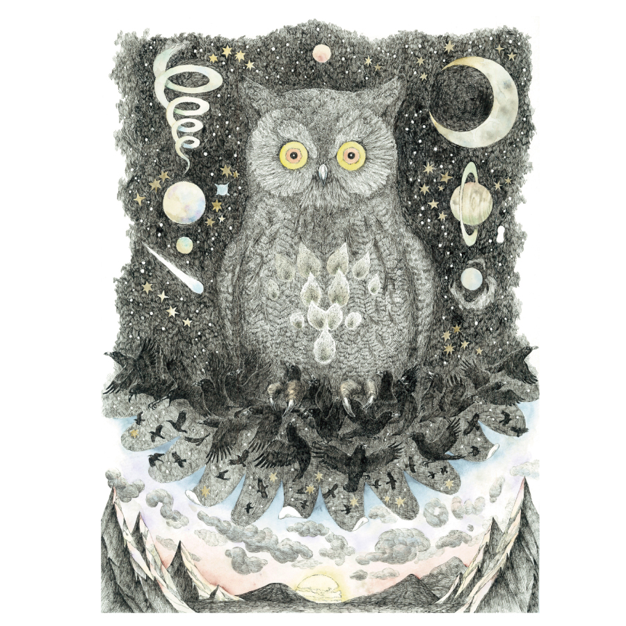 ふくろうとからす – 東京のアートギャラリーピカレスク / Tokyo Art