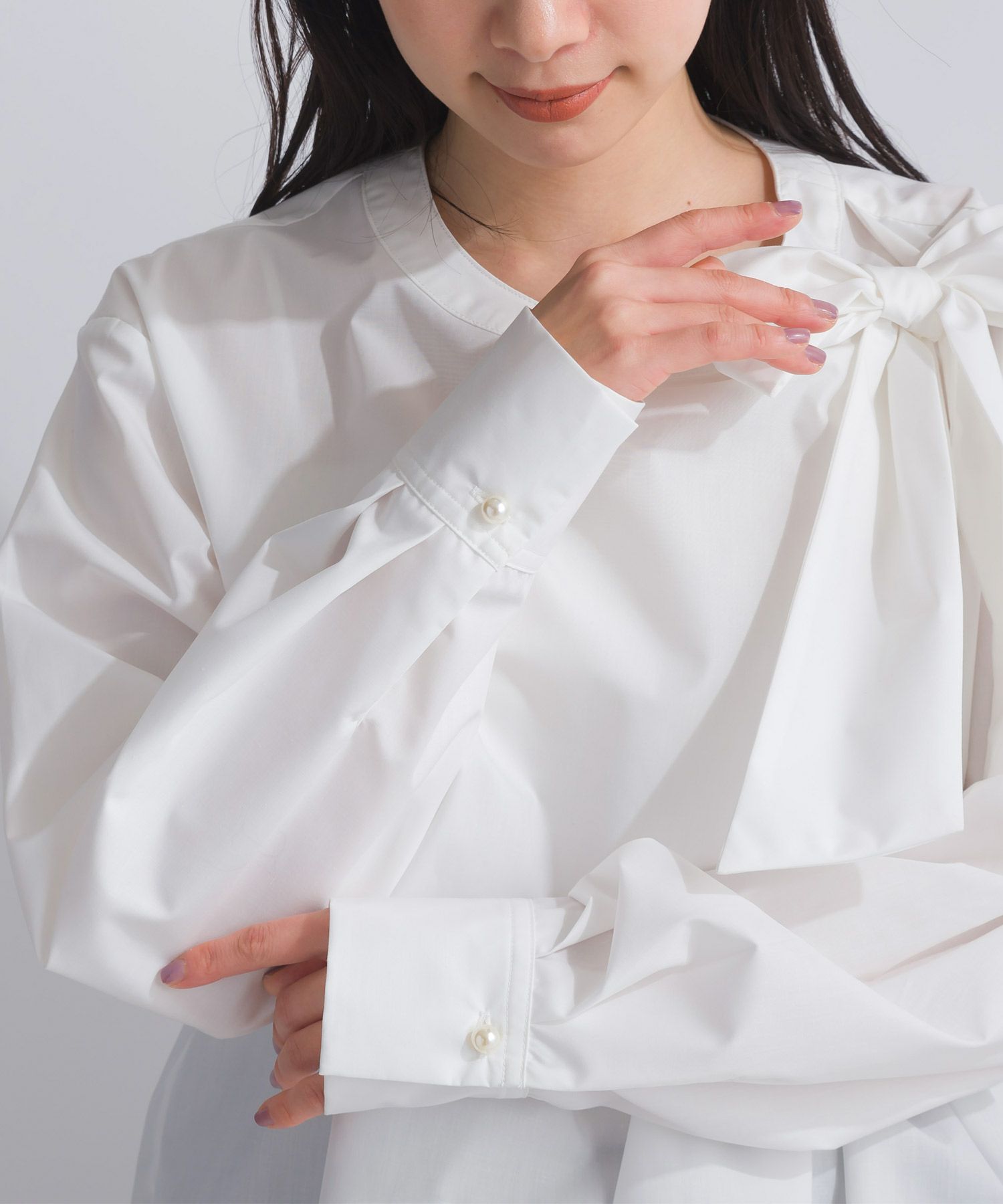 ショルダーリボンブラウス | PICCIN (ピッチン) 公式通販