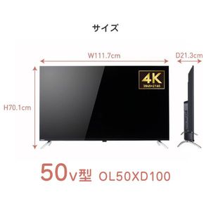 ORION OL50XD100 XDシリーズ [50V型 地上・BS・CSデジタル 4K