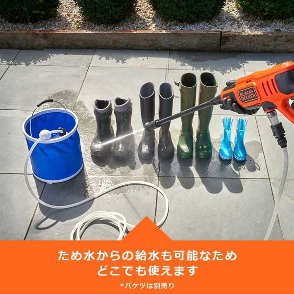 未開封 BLACK+DECKER 18V 高圧ハンディウォッシャーコードレス