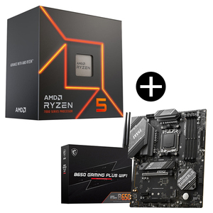AMD Ryzen 7 5700X3D WOF W/O Cooler CPU + MSI B550M PRO-VDH WIFI